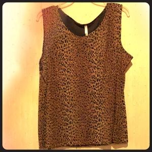 Leopard print Tank